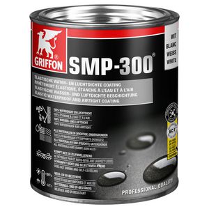 Blik SMP 300 met drukdeksel wit 1kg  VVE=6