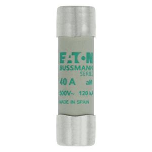 Zekering laagspanning 40A AC 500V 14x51mm aM IEC VVE=10