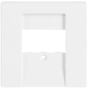 Centraalplaat luidsprekercontactdoos/TAE/USB c-studiowit (1766-84)