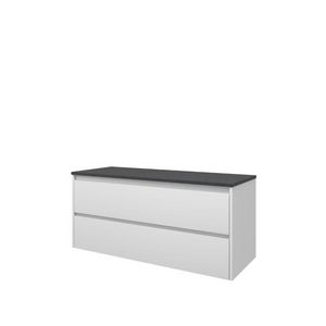 Proline Top afdekplt hardst en OK Sym Mat wit/BLuSt 120x46