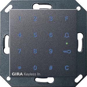 Gira Keyless In codeklavier System 55 antraciet
