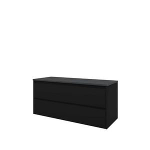 Proline Top afdekplt hardst en OK Sym Mat zwart/BLuSt 120x46