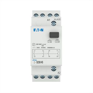Impulsrelais Z-S230/4S - 230 VAC - 16A - 4M contact - 2TE