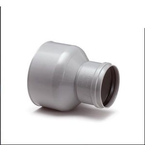 PVC manchet overgangsstuk PVC/gres 110x180mm SN4 grijs