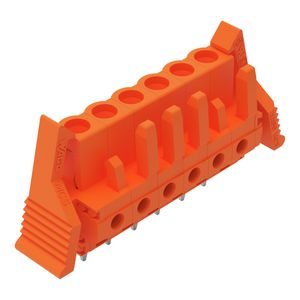 THT FE steker RE raster 5,08mm oranje 232-166/039-000 VVE=50