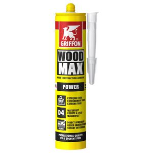 Montagelijm Wood Max Power koker 380g VVE=12