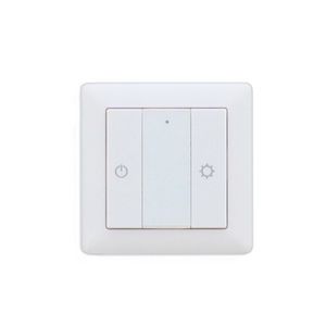 Schakelaar en dimmer 3VDC 1 zone voor mono kleuren Zigbee Klemko