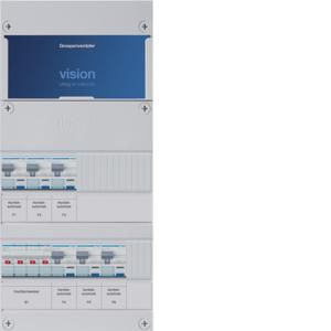 Groepenkast 6-groepver. HS HACO/HACO 3-fase