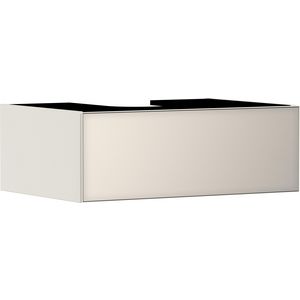 Badmeubel Xevolos E Sand Matt Beige 780/550 1 lade waskom/gesl. Metallic Sand Beige