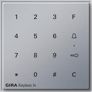 Gira Keyless In codeklavier Gira TX_44 (SW IB) kl.alum.