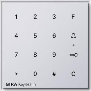 Gira Keyless In codeklavier Gira TX_44 (SW IB) zuiver wit
