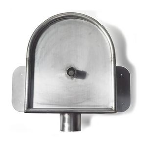 Vergaarbak zink Oud Amsterdam model 80mm