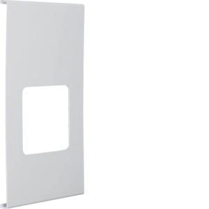 Afdekplaat voor goot 1-voudig FB 230mm breed lichtgrijs