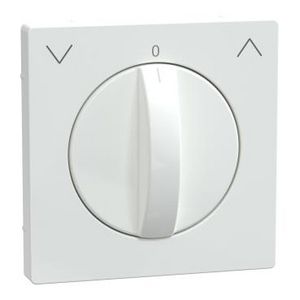 Centraalplaat draai-jaloezieschakelaar Lotuswit Systeem D