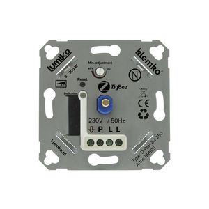 Universele druk draai leddimmer Zigbee faseafsnijding 3-200W Klemko