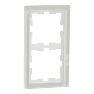 Afdekraam D-Life 2-voudig Glas Wit Systeem D