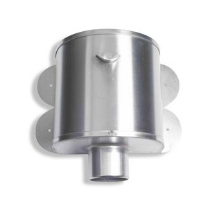 Vergaarbak zink Amsterdam XL model 100mm