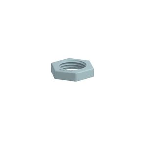 Wartelmoer M16 polyam zilvergrijs RAL 7001 VVE=100