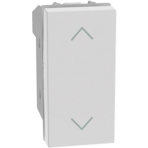 Light Now dubbele drukknop voor rolluikbediening - 1 module