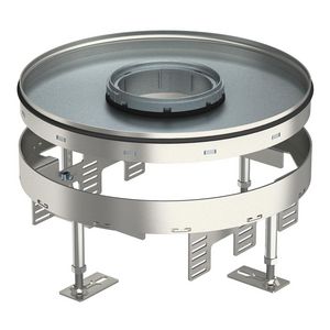 Ronde cassette v. tubus Ø305mm rvs A2 1.4301 7409432