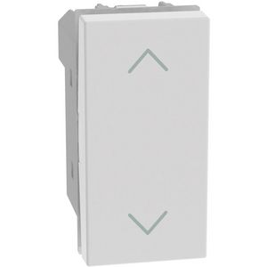 Light Now rolluikbediening - 1 module - wit