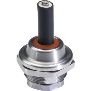 Wartel RVS tbv food-industrie M12, sealing en moer, temp -60 tot +180°C. (HGSM12FDPack)