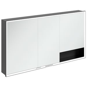 Inbouw-spiegelkast My View+ 1400x750x168mm Volcano Black