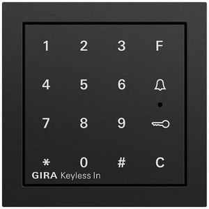 Gira Keyless In codeklaviermod. System 70 zwart m(gel.)