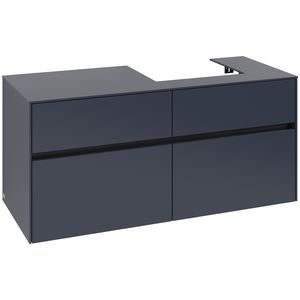 Wastafelonderkast Collaro 1200x548x500mm Marine Blue C072B0VQ