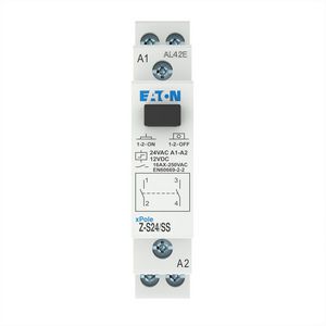 Impulsrelais Z-S24/SS-24 VAC/12 VDC-16A-2M contact-1TE VVE=2
