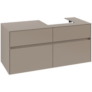 Wastafelonderkast Collaro 1200x548x500mm Taupe C072B0VM