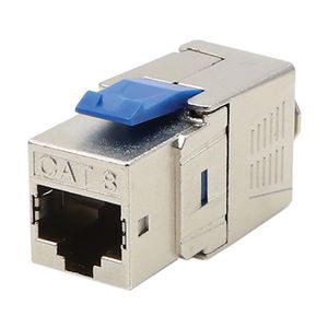 KEYSTONE JACK CAT 8 SH.TOOLLESS CL WHITE