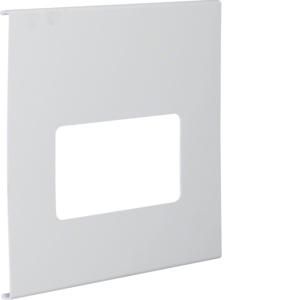 Afdekplaat voor goot 2-voudig FB 230mm breed lichtgrijs
