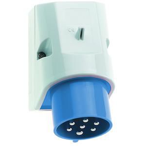 TCD 9h 16A 7P 230V IP44 126x83 Opb Ni