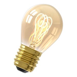 LED Flex Fil P45 E27 DIM 2.5W 136lm 2100K Goud