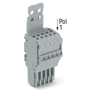 1-draads FE steker 1,5 mm² grijs 2020-105/143-000 VVE=50
