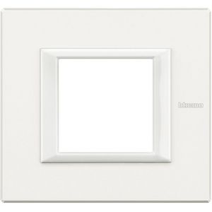 Afdekraam recht 2 modulen Axolute White