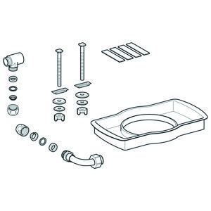 AquaClean 4000 wateraansluitset standaard tbv closetzitting