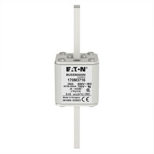 Zekering h. snelheid 250A AC 690V 200kA compact 1 45x VVE=2