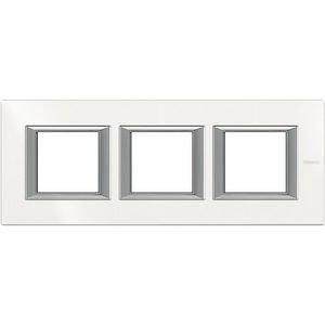 Afdekraam recht horizontaal 3x2 modulen Axolute White