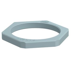 Wartelmoer M63 polyam zilvergrijs RAL 7001 VVE=25