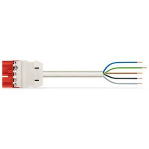 Geconf.aansluitkabel Eca Steker/open einde 771-9975/206-102