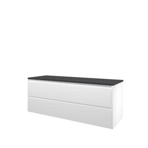 Proline Top afdekplt hardst en OK Sym Mat wit/BLuSt 140x46