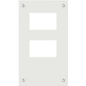 Dakplaat t.b.v 2x TZ kabelinvoerpl. BxD 360x625mm