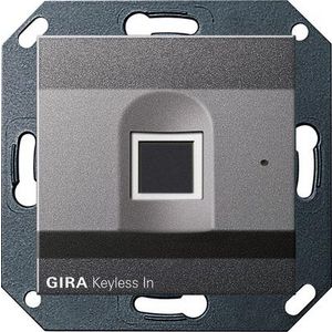 Gira Keyless In Fingerprint-leeseenh. System 55 antraciet
