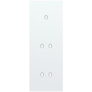Afdekplaat 3-voud vertic. 71mm centerafst 154-57953