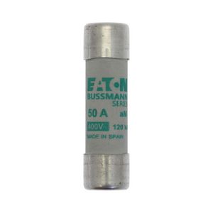 Zekering laagspanning 50A AC 400V 14x51 aM met slagp VVE=10