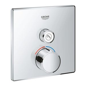 Afbouwdeel SMARTCONTROL douche vierkant