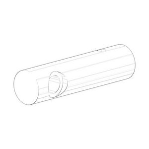 Houder voor handoekring 13x50mm chr