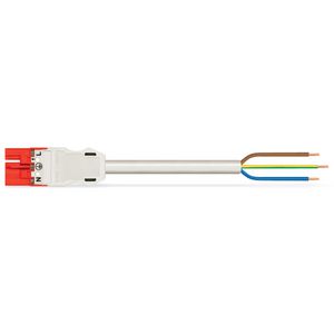 Geconf.aansluitkabel Eca Steker/open einde 771-9973/206-102